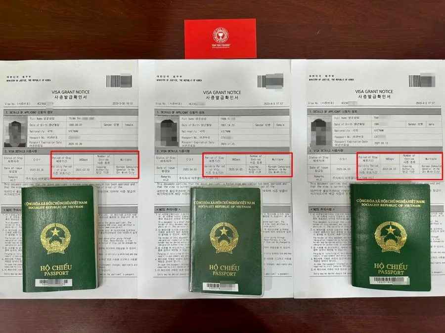 Hình ảnh về các loại giấy tờ cần thiết để xin visa lao động nhật bản